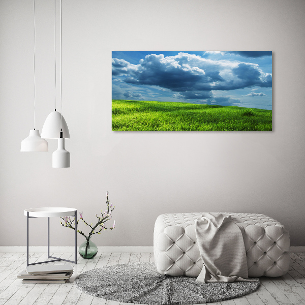 Bild auf Acrylglas Gewitterwolken