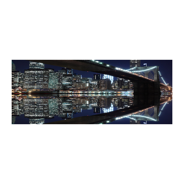 Acrylbild Fotodruck Brooklyn Bridge