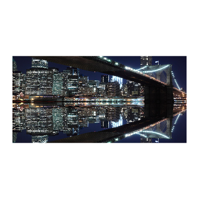 Acrylbild Fotodruck Brooklyn Bridge