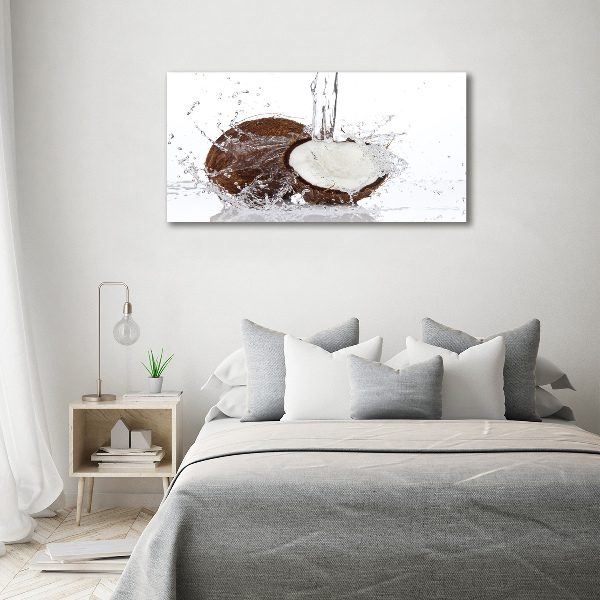 Acrylbild Fotodruck Kokosnuss