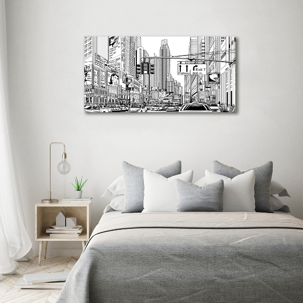 Bild auf Acrylglas Straßen von New York