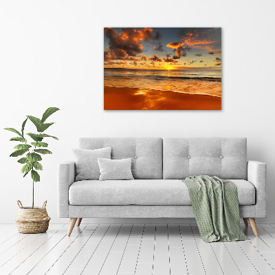 Acrylglas-Druck Sunset Beach