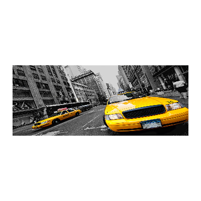 Acrylglas-Druck New Yorker Taxis