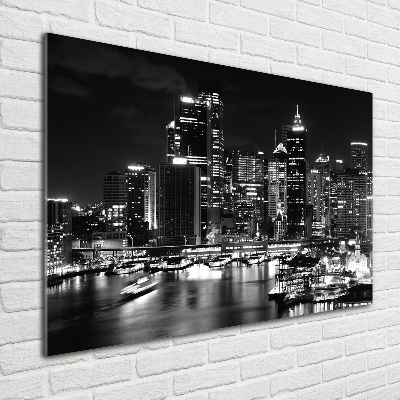 Foto auf Acryl Sydney bei Nacht
