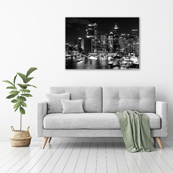 Foto auf Acryl Sydney bei Nacht