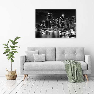 Foto auf Acryl Sydney bei Nacht