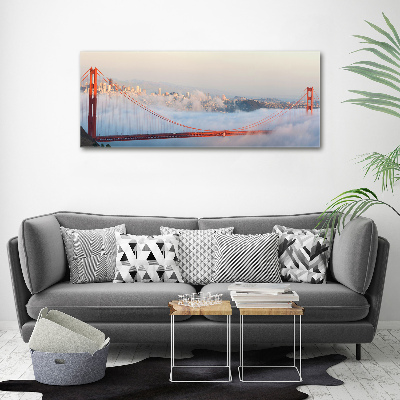 Bild auf Acrylglas San Francisco Brücke