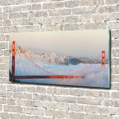 Bild auf Acrylglas San Francisco Brücke