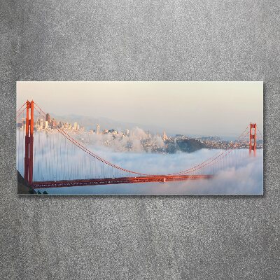 Bild auf Acrylglas San Francisco Brücke