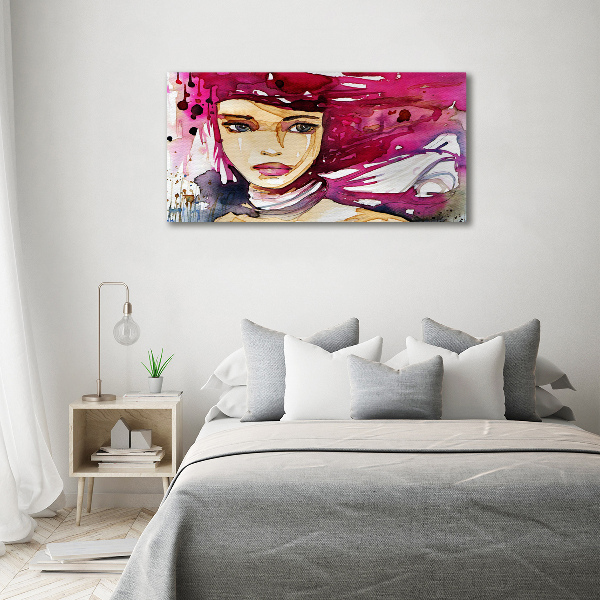 Foto auf Acryl Abstrakte Frau