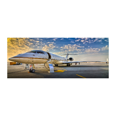 Acrylglas-Druck Flugzeug