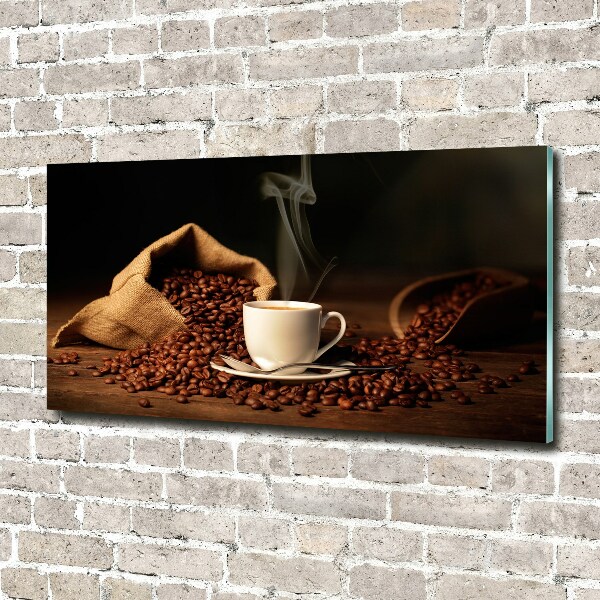 Foto auf Acryl Kaffee in einer Tasse