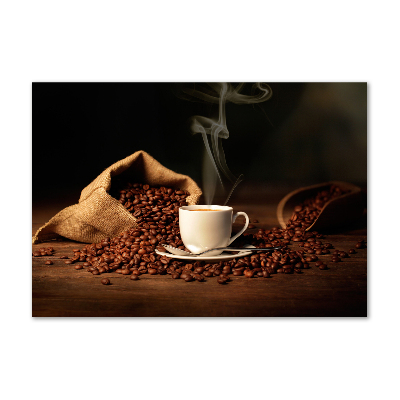 Foto auf Acryl Kaffee in einer Tasse