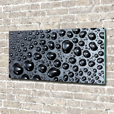 Acrylglas-Druck Wassertropfen