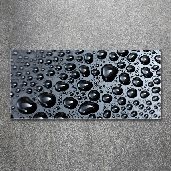 Acrylglas-Druck Wassertropfen