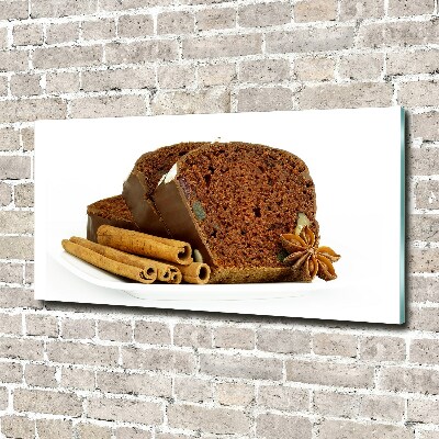 Acrylbild Fotodruck Lebkuchen und Vanille