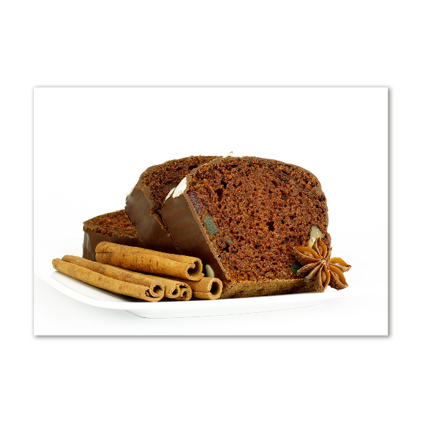 Acrylbild Fotodruck Lebkuchen und Vanille