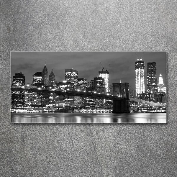 Acrylbild Fotodruck Manhattan, New York