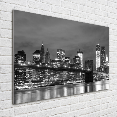 Acrylbild Fotodruck Manhattan, New York
