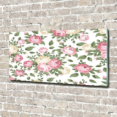 Foto auf Acryl Rosen