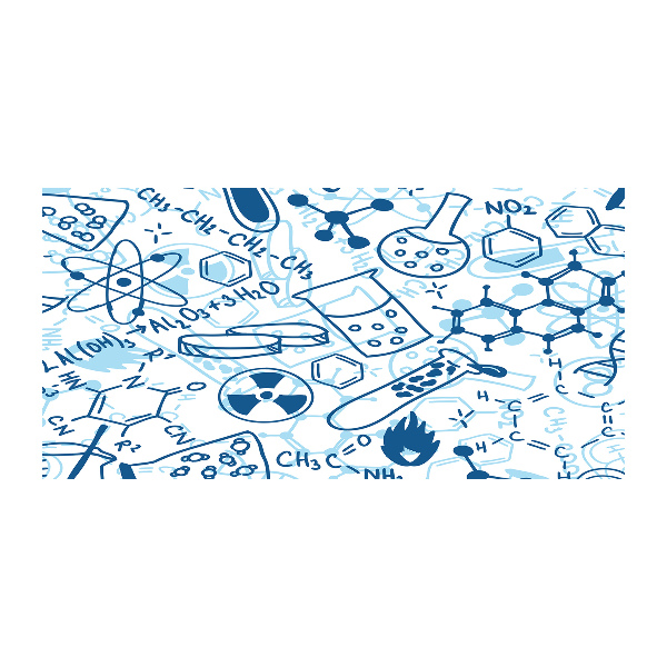 Foto auf Acryl Hintergrund in Chemie