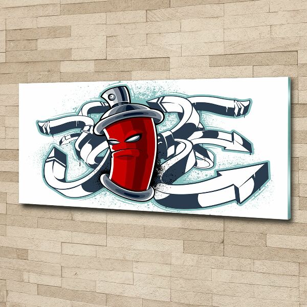 Bild auf Acrylglas Graffiti