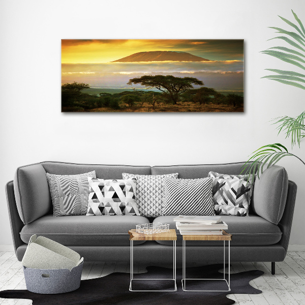 Acrylbild Fotodruck Kilimandscharo, Kenia
