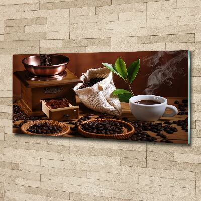 Bild auf Acrylglas Eine Tasse Espresso