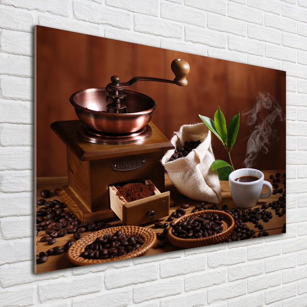 Bild auf Acrylglas Eine Tasse Espresso