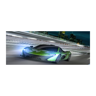 Acrylbild Fotodruck Rennfahrer