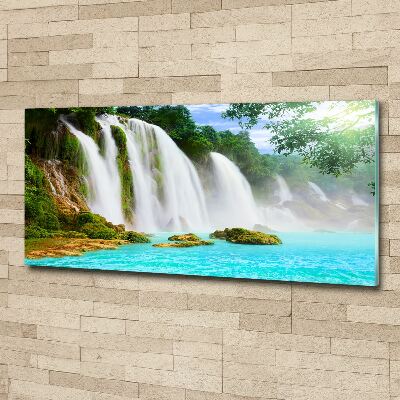 Acrylbild Fotodruck Wasserfall