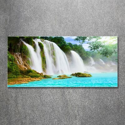 Acrylbild Fotodruck Wasserfall