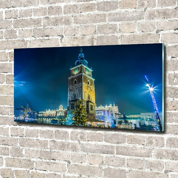 Acrylbild Fotodruck Krakau, Polen