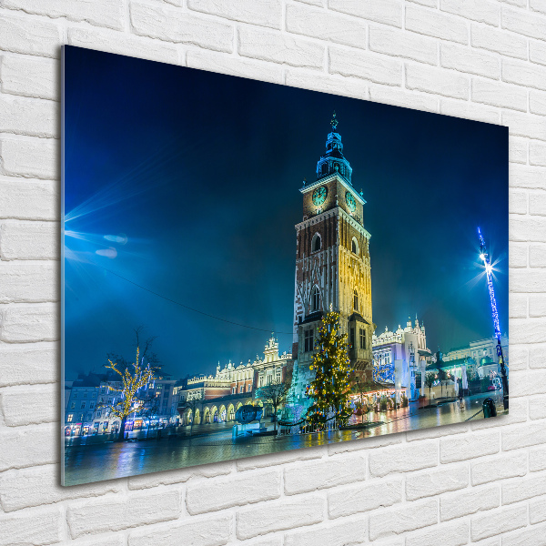 Acrylbild Fotodruck Krakau, Polen