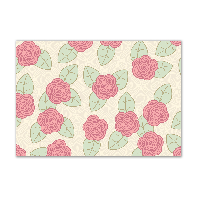 Acrylbild Fotodruck Rosen