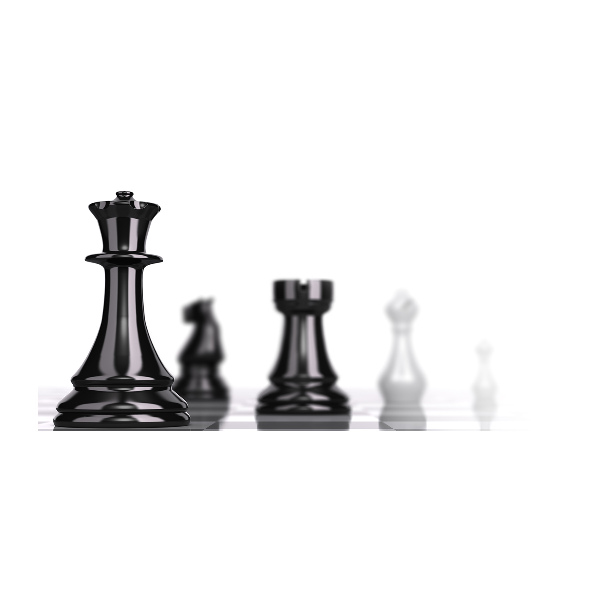 Foto auf Acryl Schachfigur