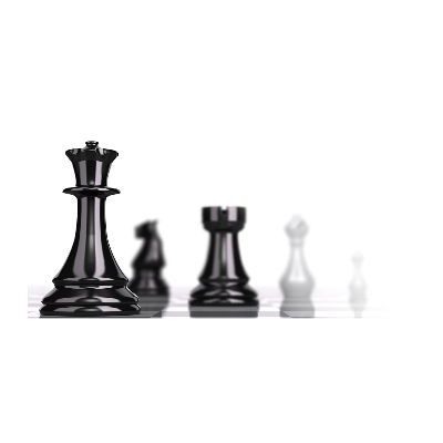 Foto auf Acryl Schachfigur