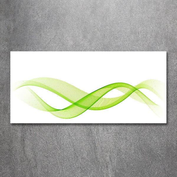 Foto auf Acryl Bunte Wellen