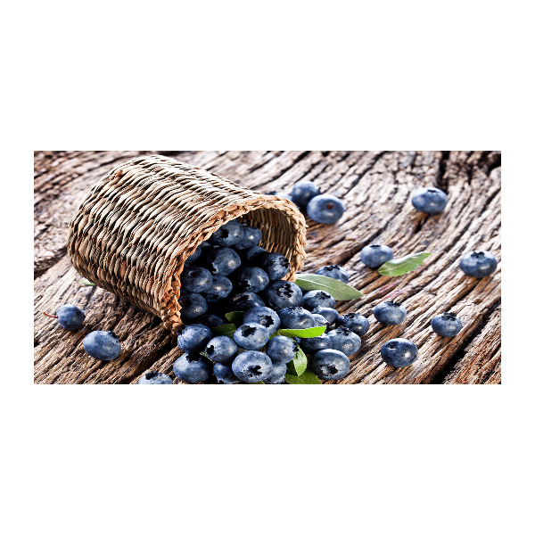 Foto auf Acryl Beeren im Korb