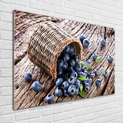 Foto auf Acryl Beeren im Korb