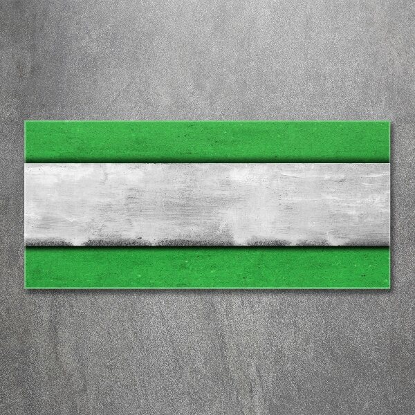 Bild auf Acrylglas Grüne Wand