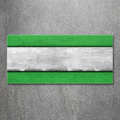 Bild auf Acrylglas Grüne Wand