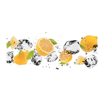 Bild auf Acrylglas Zitrone und Wasser