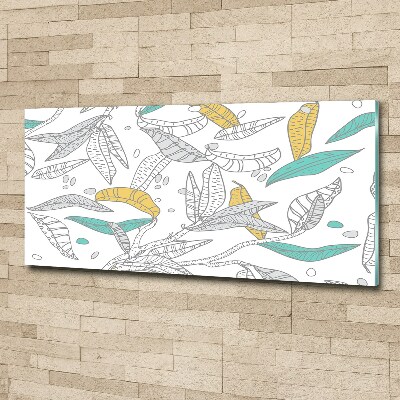 Acrylglas-Druck Bunte Blätter