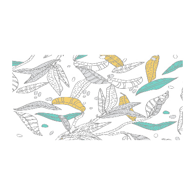 Acrylglas-Druck Bunte Blätter