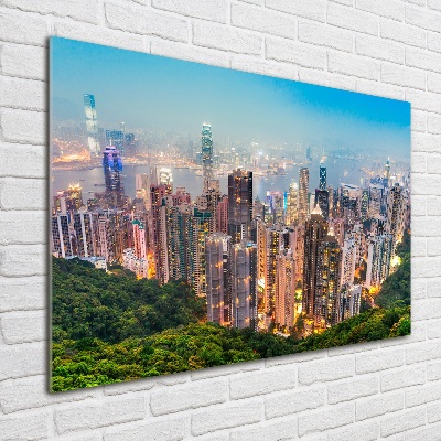 Acrylbild Fotodruck Hongkong