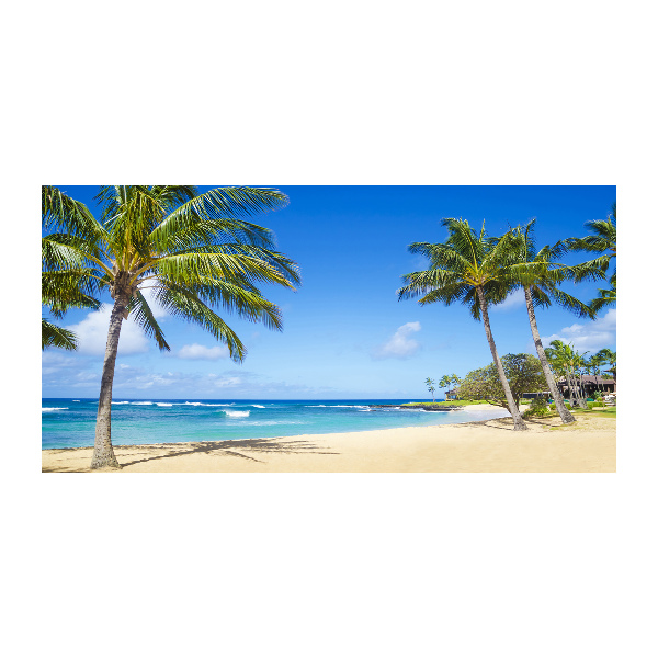 Bild auf Acrylglas Tropischer Strand