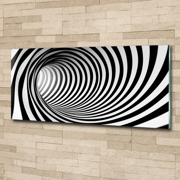 Bild auf Acrylglas 3D-Tunnel