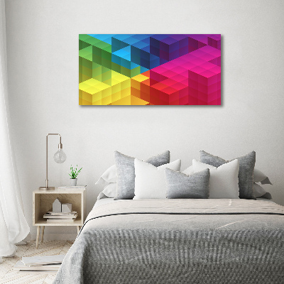 Acrylbild Fotodruck Geometrischer Hintergrund