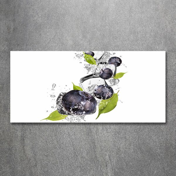 Bild auf Acrylglas Beeren mit Eis